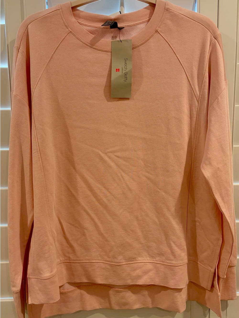 Sweaty Betty Sweatshirt in Blush